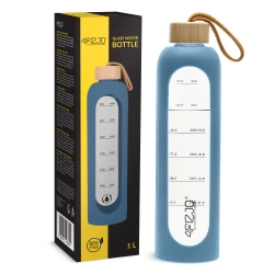 Sticlă pentru apă din sticlă 1 L