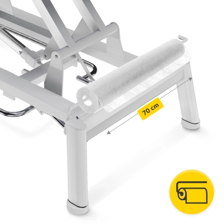 Covora medicală în rolă MED 70 cm x 50 m albă