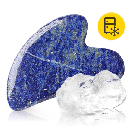 Piatra clasică Gua Sha din lazurit natural