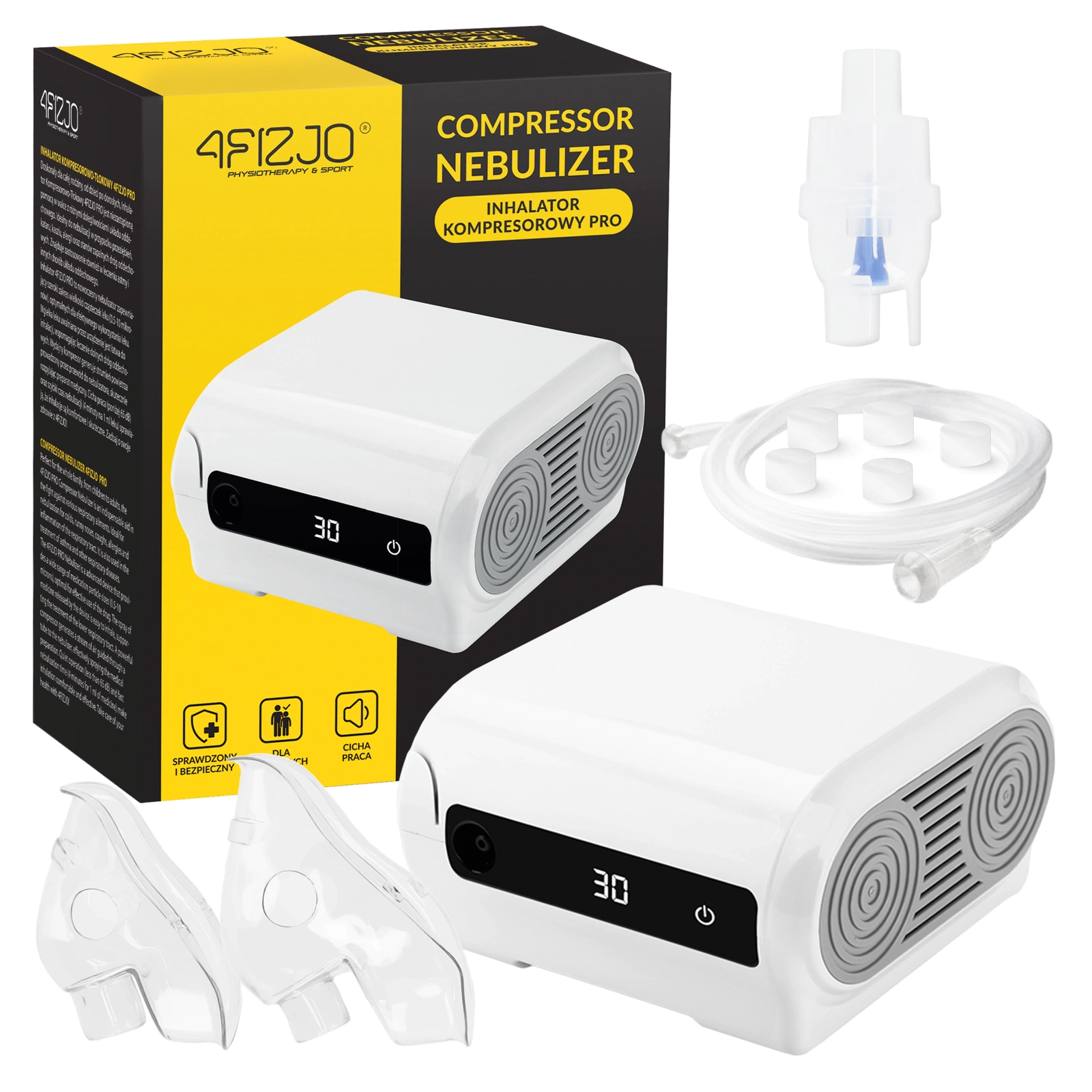  Inhalator nebulizator cu compresor PRO