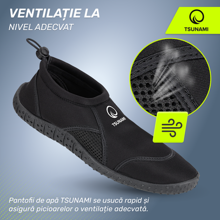 Pantofi de apă TSUNAMI Slip-on mărimea 31