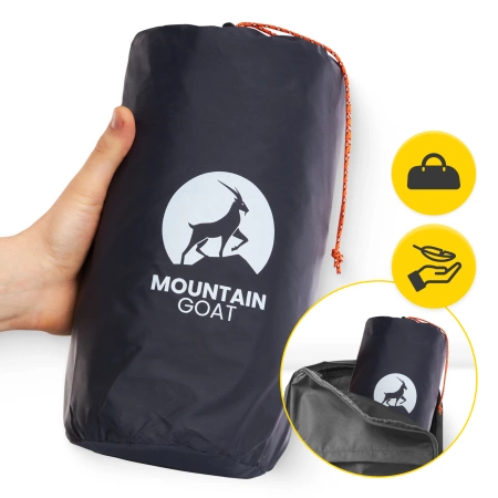 Saltea gonflabilă pentru două persoane, auto-umflabilă, pentru drumeții MOUNTAIN GOAT