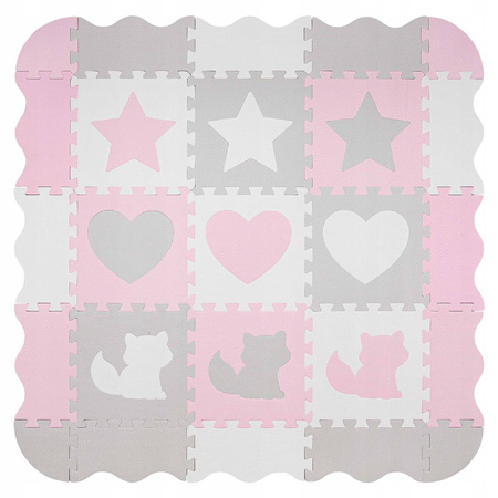 Set de puzzle din spumă 120x120 - „Animale”