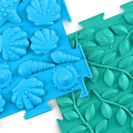 Covoraș ortopedic senzorial pentru copii 6 piese