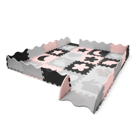 Set de puzzle din spumă 150x150 - „Animale”