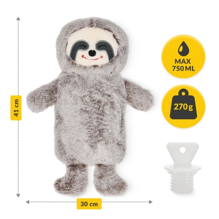 Pernă cu apă caldă cu husă LENEȘUL 0,75 L