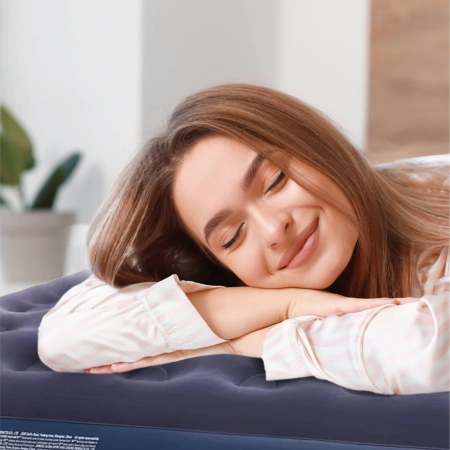 Saltea gonflabilă Avenli pentru două persoane 191 x 137 x 22 cm + Pompă