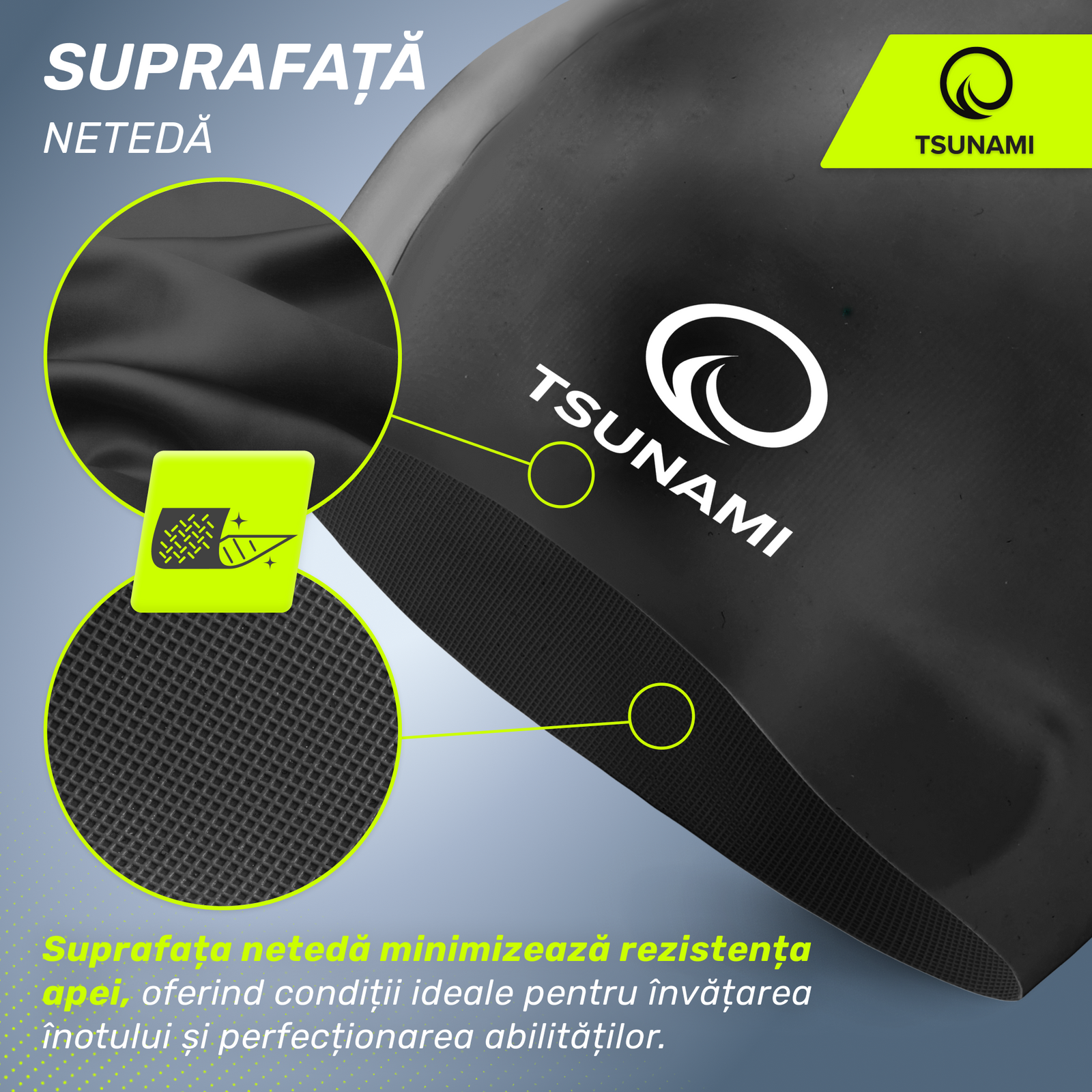 Căciulă de înot pentru copii
