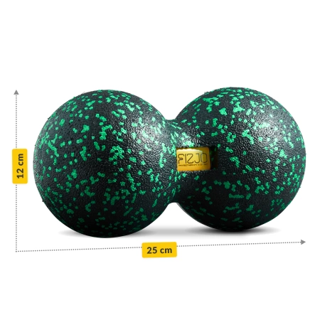 Minge de masaj dublă EPP 12 cm