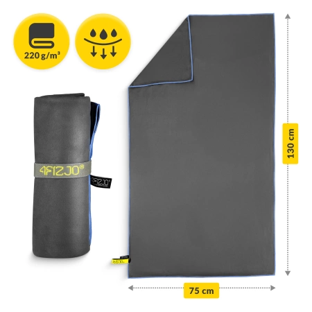 Prosop microfibră cu uscare rapidă 130 x 75 cm