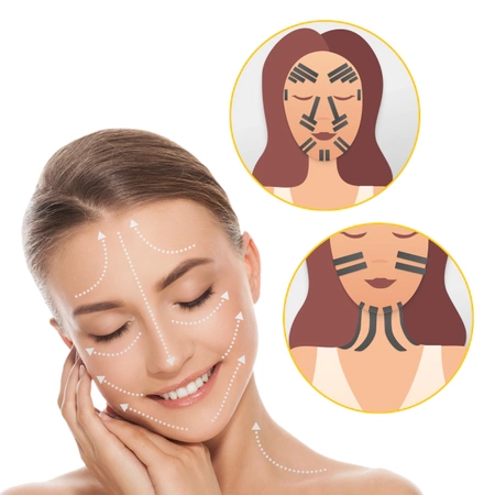 Bandă kinesiologică, Kinesio Tape, 1 cm x 5 m