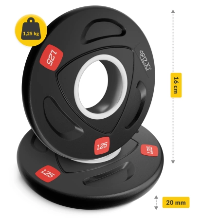 Greutăți olimpice 2 x 1,25 kg