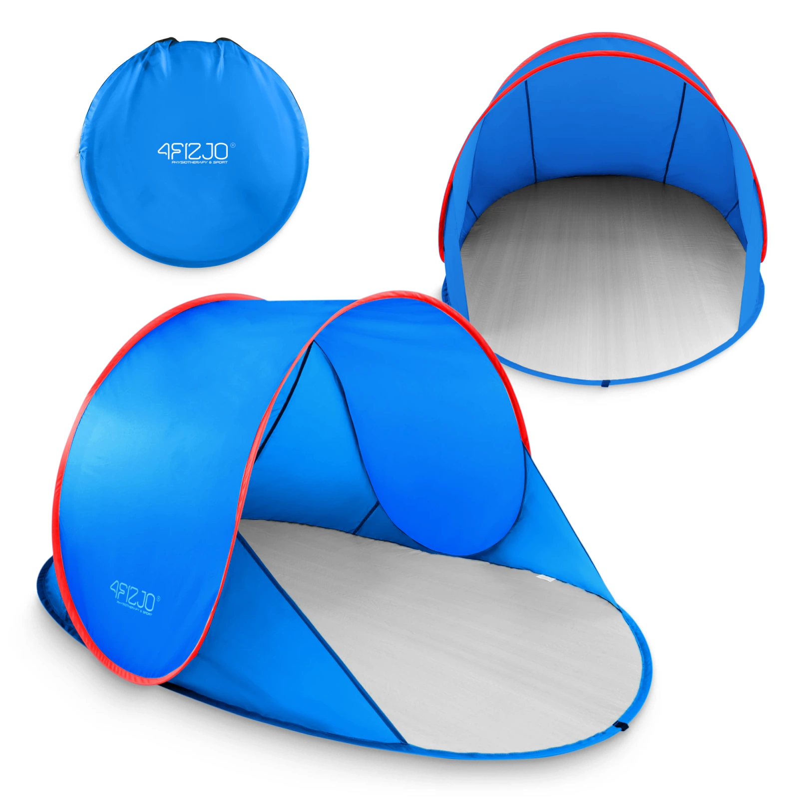 NAMIOT PLAŻOWY SAMOROZKŁADAJĄCY OPAKOWANIE UCHWYT OCHRONA NAMIOT DZIECIĘCY OGRODOWY ROZKŁADANY