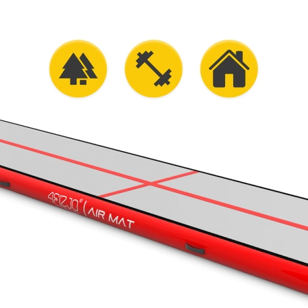 Pistă acrobatică AIR MAT 6 x 1 x 0,15 m cu pompă