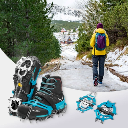 Crampoane antiderapante pentru bocanci PREMIUM (37-40) M