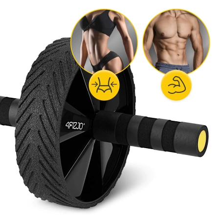 Roată de antrenament abdominal AB WHEEL PRO