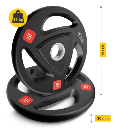 Greutăți olimpice 2 x 15 kg