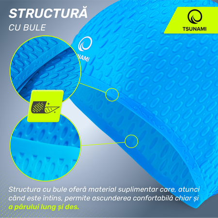 Cască de înot pentru piscină TEXTURE