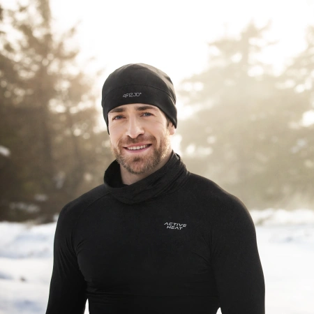 Fular termic unisex - negru