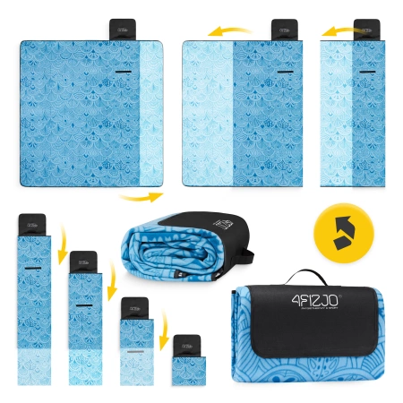 Pătură impermeabilă pentru picnic 200x200 cm