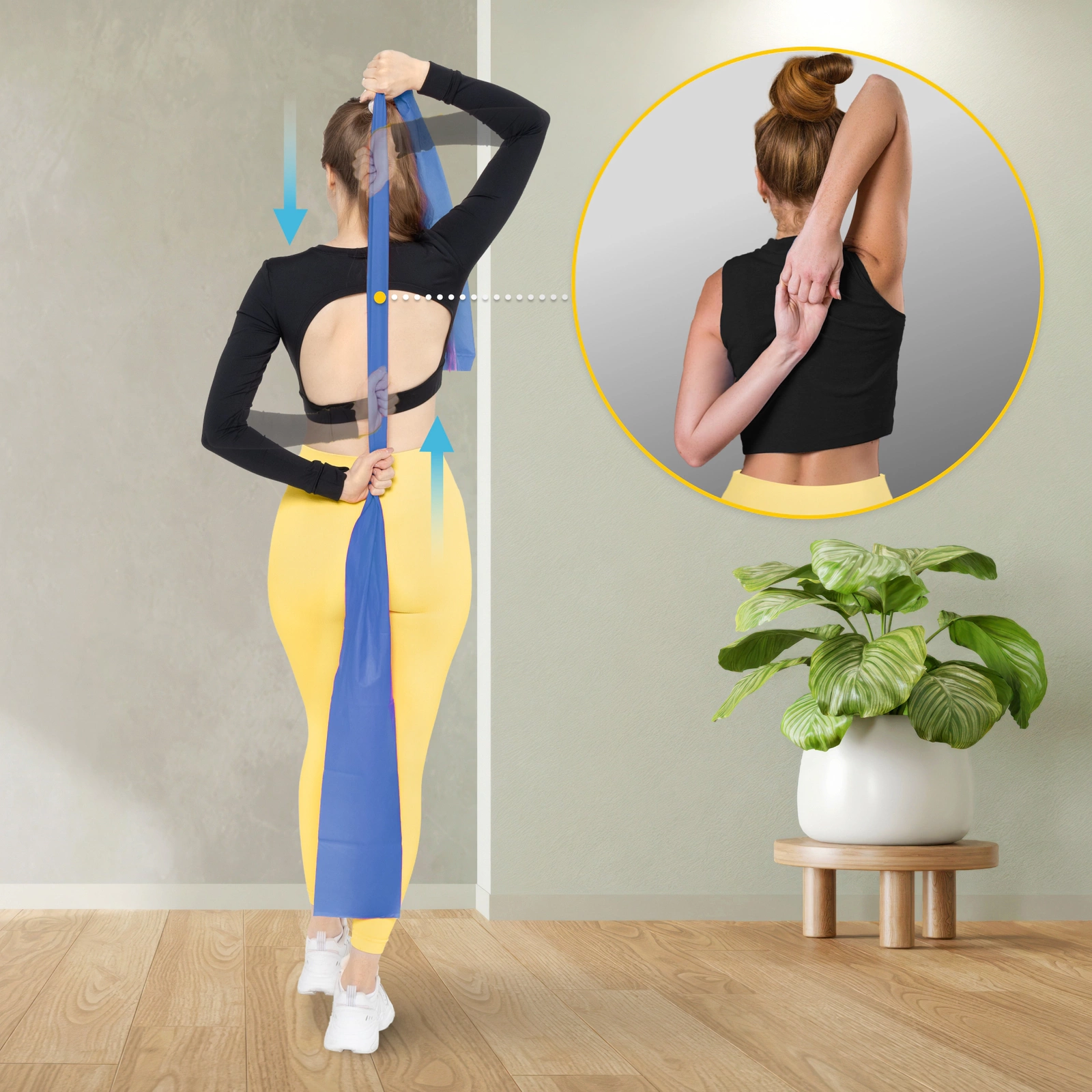 Bandă de reabilitare FLAT BAND 9-11 kg (4/7)