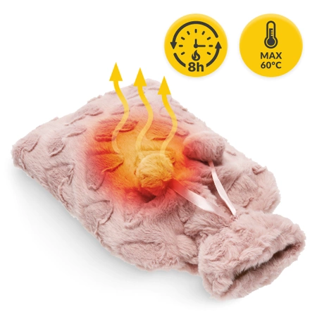Pernă cu apă caldă cu husă, 2 L