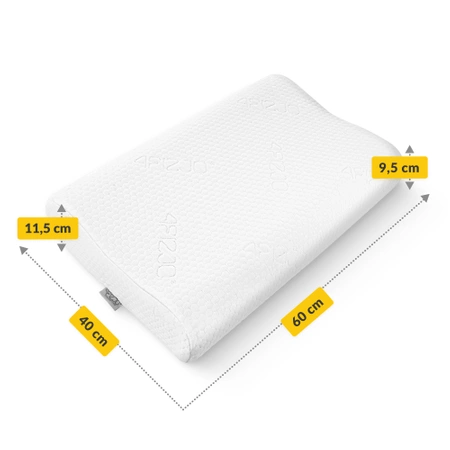 Pernă ortopedică de răcire conturată ERGO+