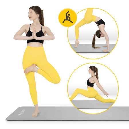 Saltea fitness pentru yoga NBR 1 cm