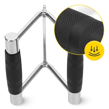 Mâner dublu pentru tracțiuni, triunghiular