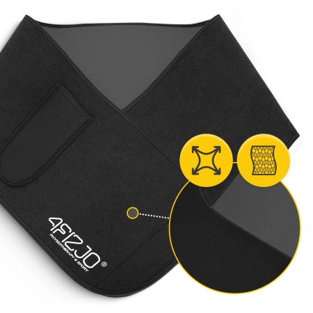 Centură de slăbire din neopren cu buzunar L/XL