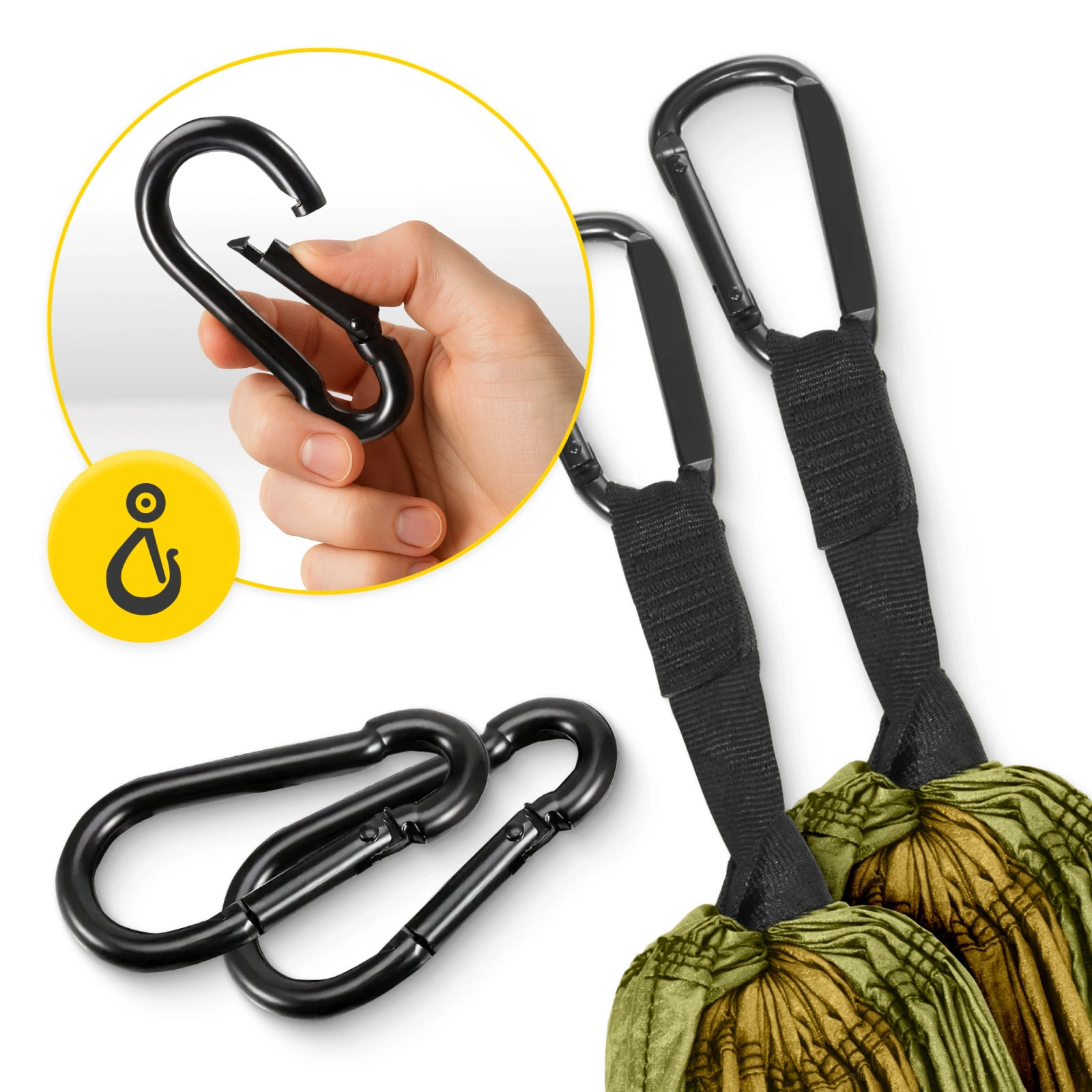 Hamac de drumeție pentru două persoane