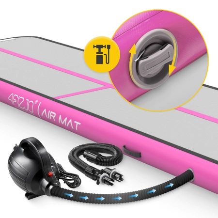 Pistă acrobatică AIR MAT 4 x 1 x 0,15 m