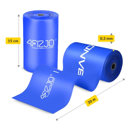 Bandă de reabilitare FLAT BAND 9-11 kg 30 m