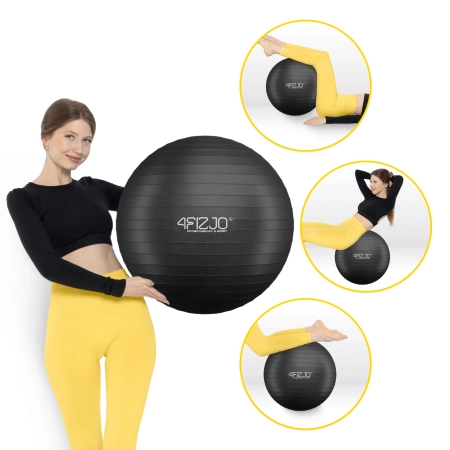 Minge gonflabilă de gimnastică pentru fitness 65 cm