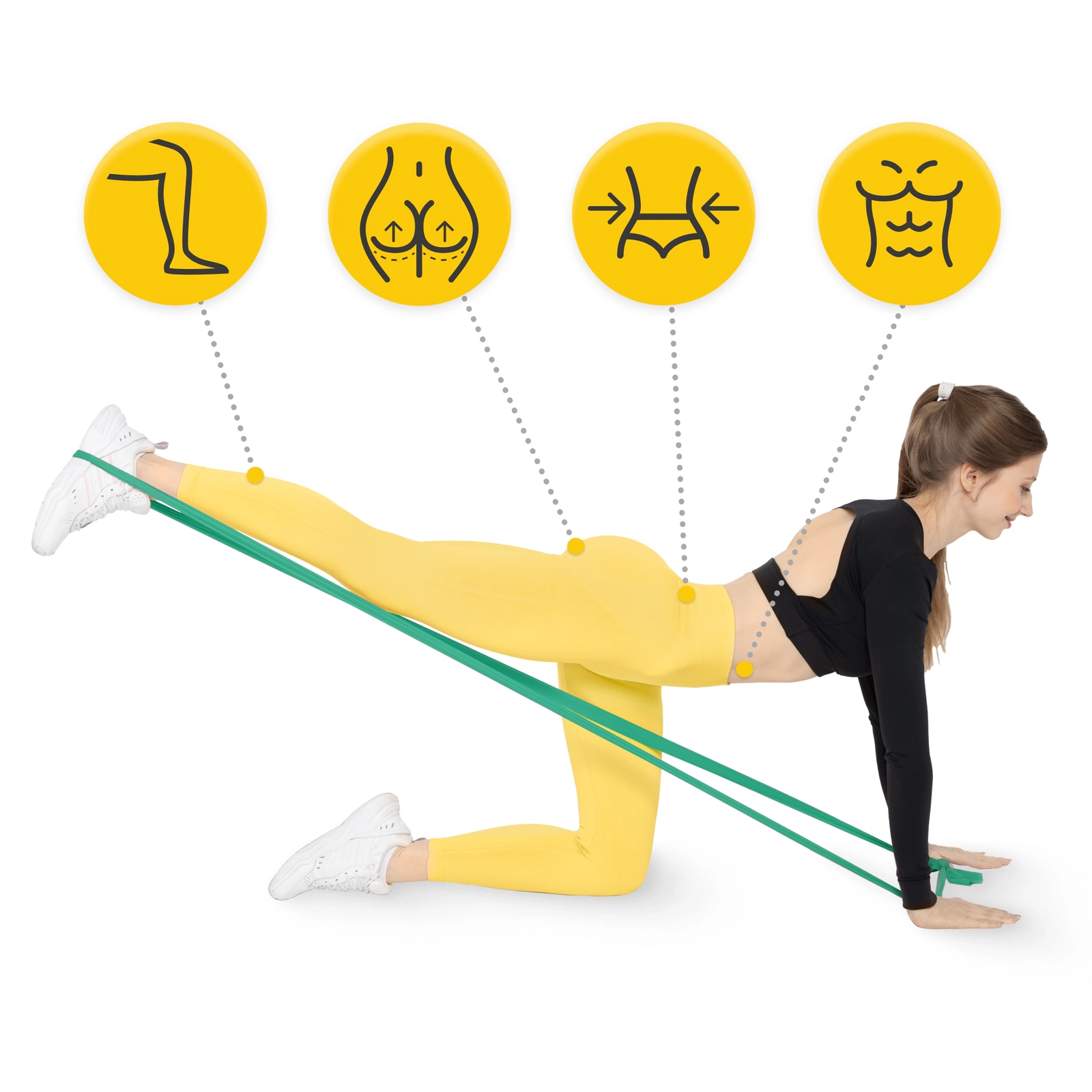 Bandă de reabilitare FLAT BAND 5-8 kg (3/7)