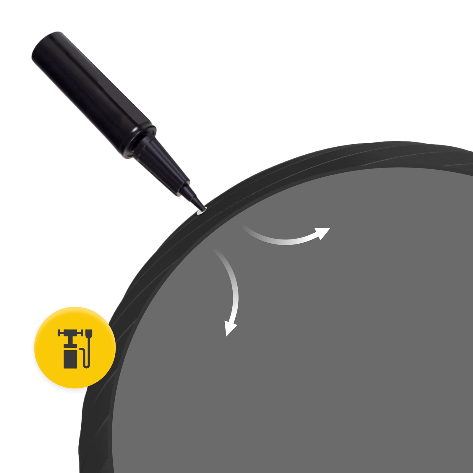 Minge de gimnastică gonflabilă 75 cm