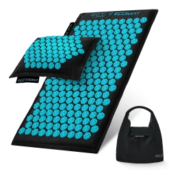 Covoraș de presopunctură ECO cu coji de hrișcă și nucă de cocos