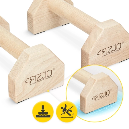 Paralele din lemn 25 x 12,5 x 10 cm