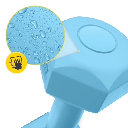 Halterele bitumice pentru exerciții 2 x 0,5 kg