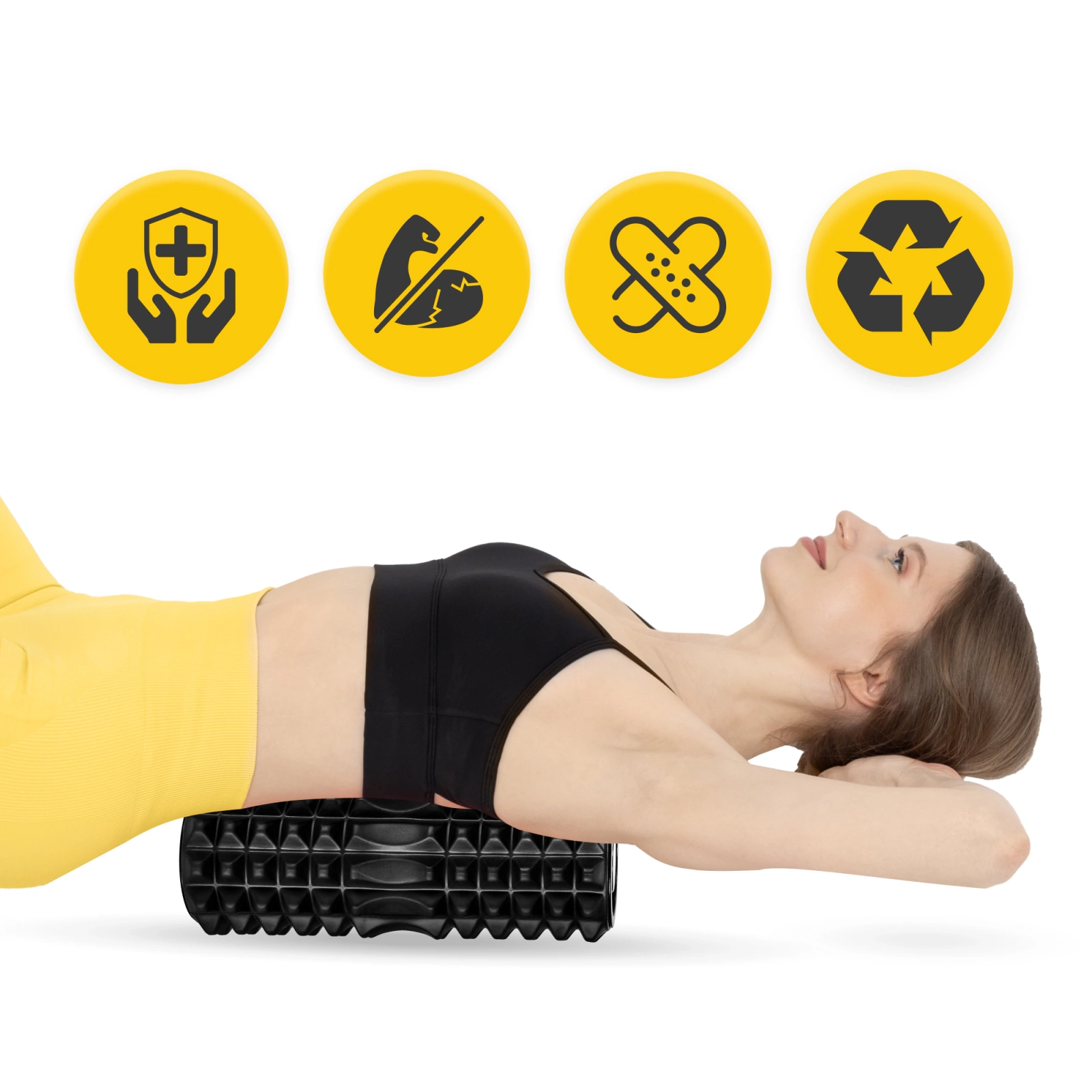 Role cu crampoane CROSSFIT EVA 33 cm