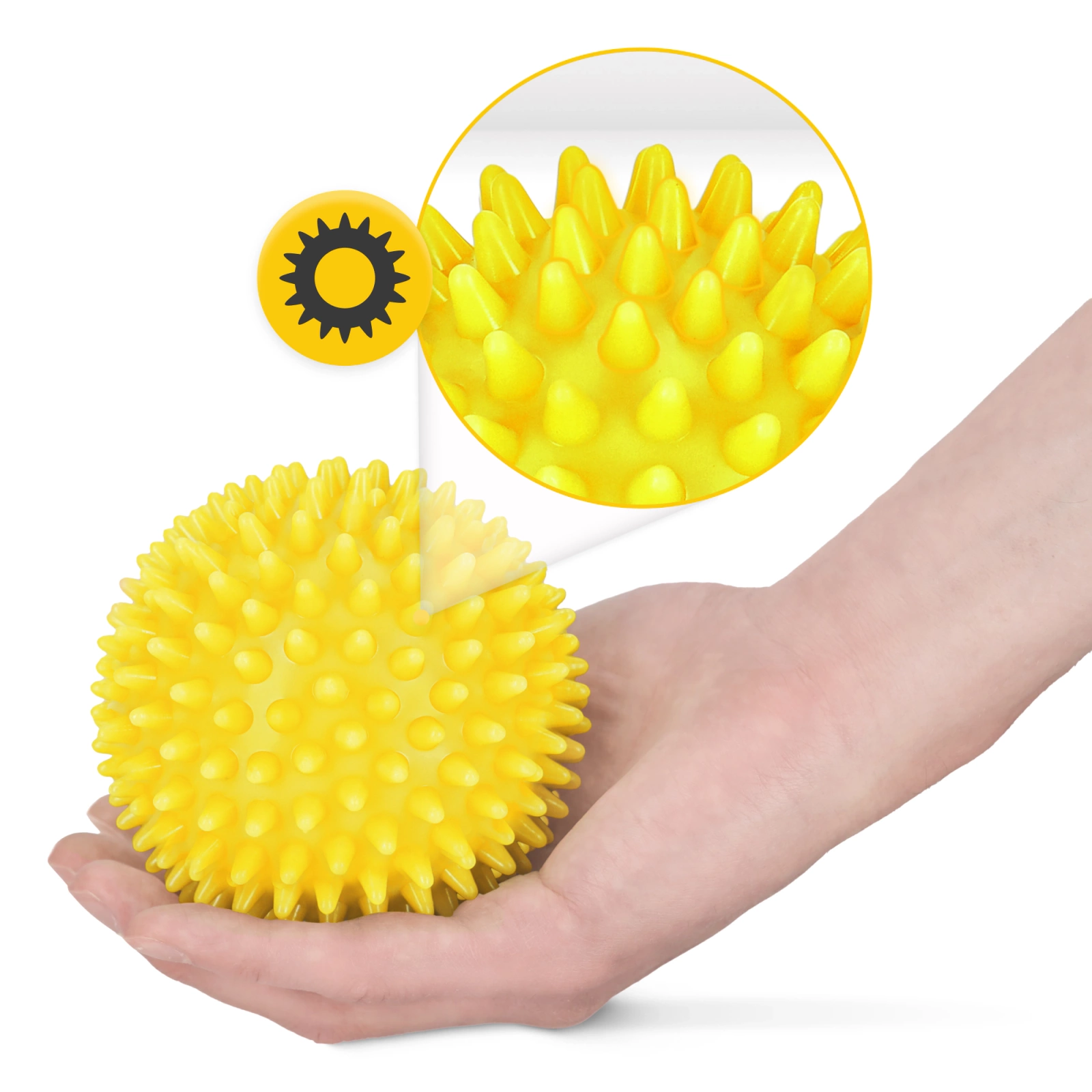 Minge de masaj cu colți 10 cm