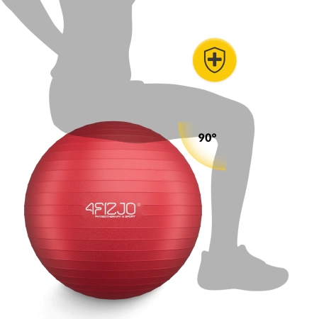 Minge gonflabilă de gimnastică pentru fitness 85 cm