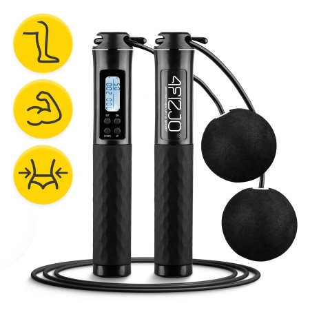 Coardă de sărit cu contor și bile