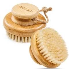 Perie pentru masaj corporal pe uscat pentru piele sensibilă