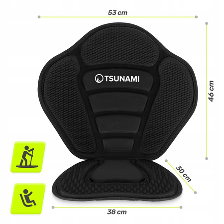 Scaun cu spătar pentru placa SUP TSUNAMI