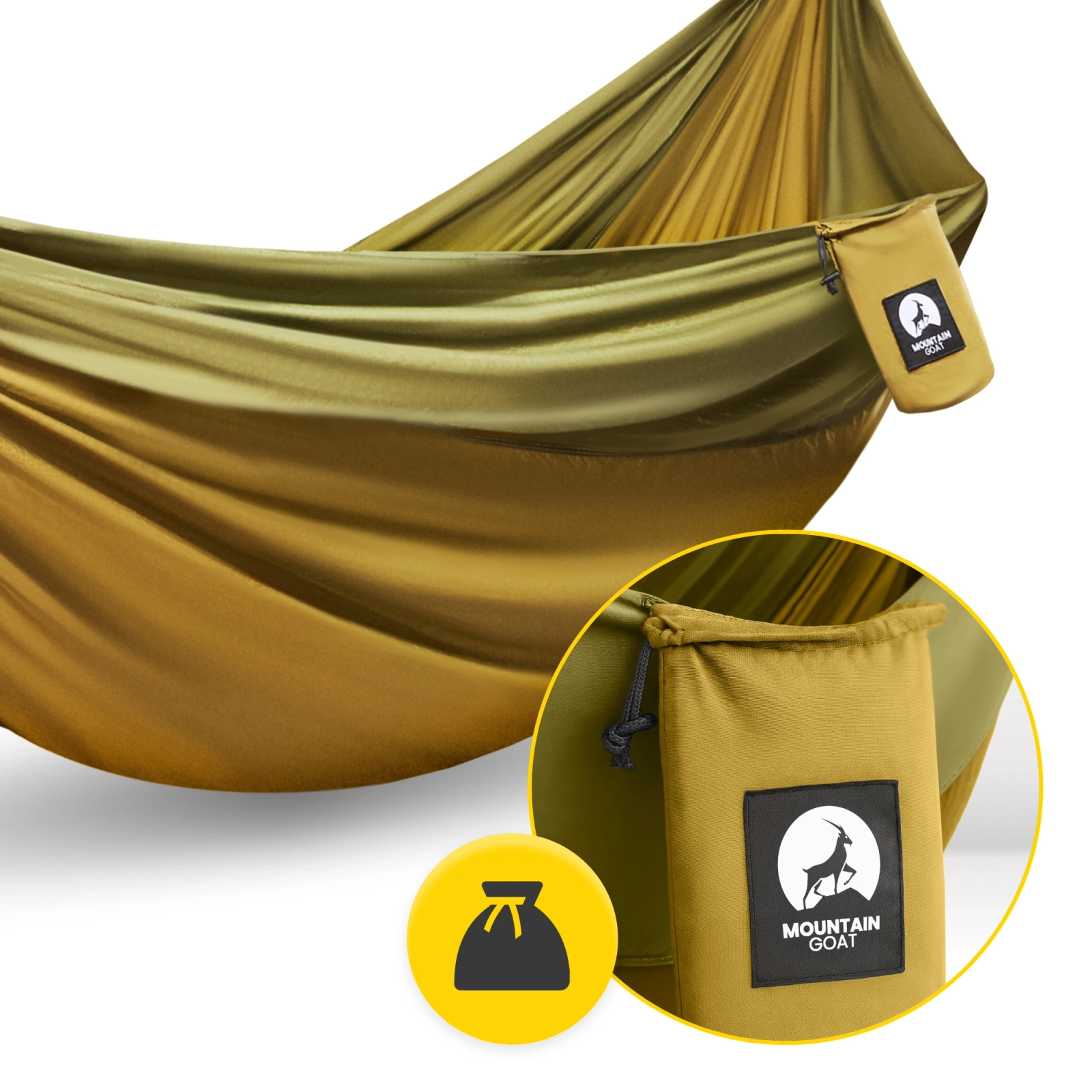 Hamac de drumeție pentru două persoane