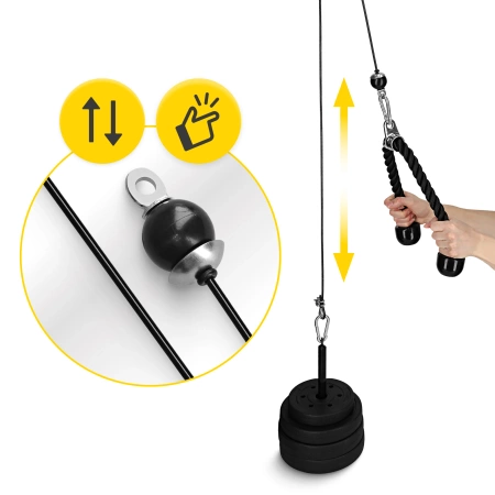 Set de antrenament pentru partea superioară și inferioară a corpului