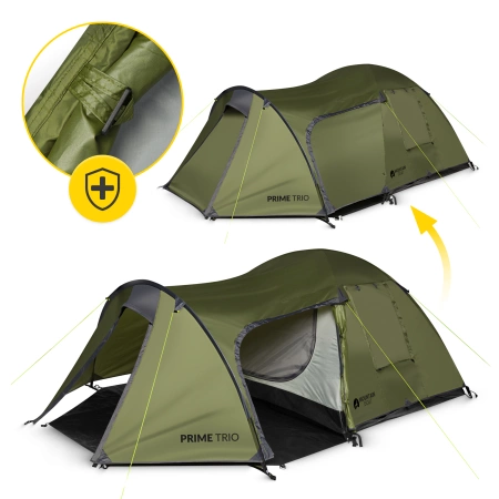 Cort turistic PRIME TRIO MOUNTAIN GOAT verde