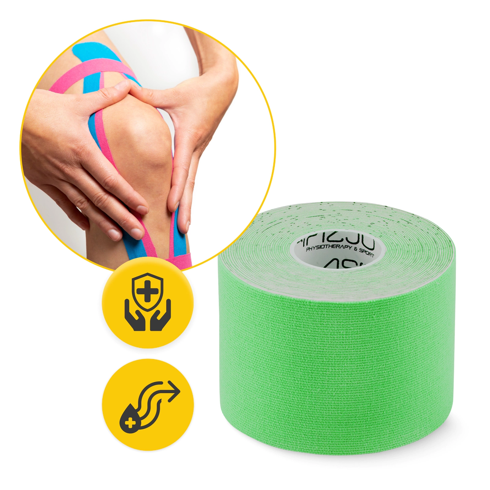 Bandă Kinesiotaping 5 cm x 5 m