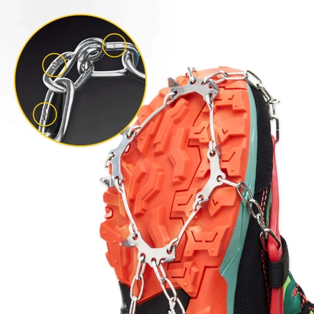 Crampoane pentru copii crampoane pentru pantofi de drumeție L (32-36)